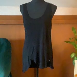 Tank top with keyhole back